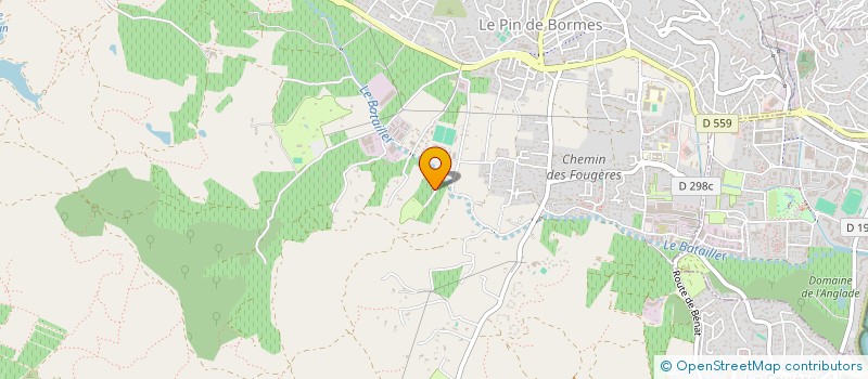 localisation de l'entreprise MONSIEUR RUBEN CANET  BORMES-LES-MIMOSAS