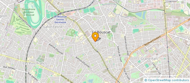 localisation de l'entreprise MONSIEUR RUBEN CAVA ESTEBAN à LE BOUSCAT