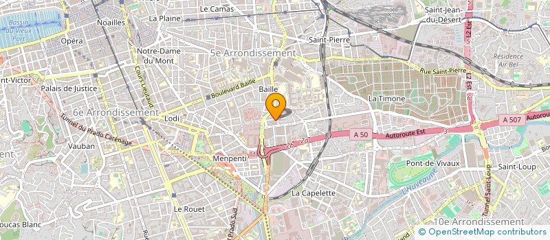 localisation de l'entreprise MONSIEUR RUBEN CAZANAVE ENGOMBE à MARSEILLE