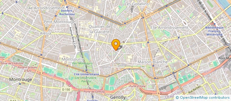 localisation de l'entreprise MONSIEUR RUBEN CHICHE  PARIS