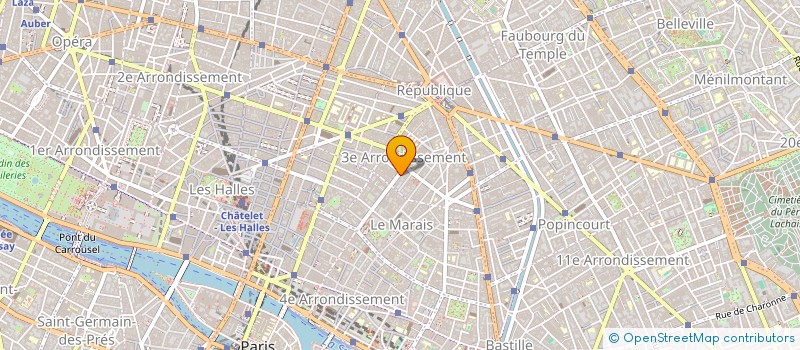 localisation de l'entreprise MONSIEUR RUBEN COHEN  PARIS