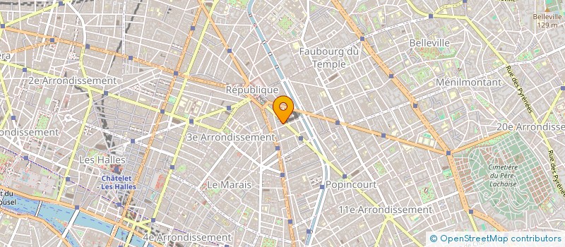 localisation de l'entreprise MONSIEUR RUBEN COHEN  PARIS