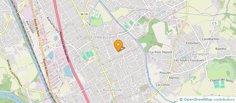 localisation de l'entreprise MONSIEUR RUBEN COLON FELIZ  FONBEAUZARD