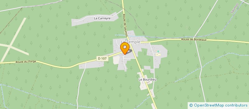 localisation de l'entreprise MONSIEUR RUBEN DE JESUS GOMES  LE TEMPLE