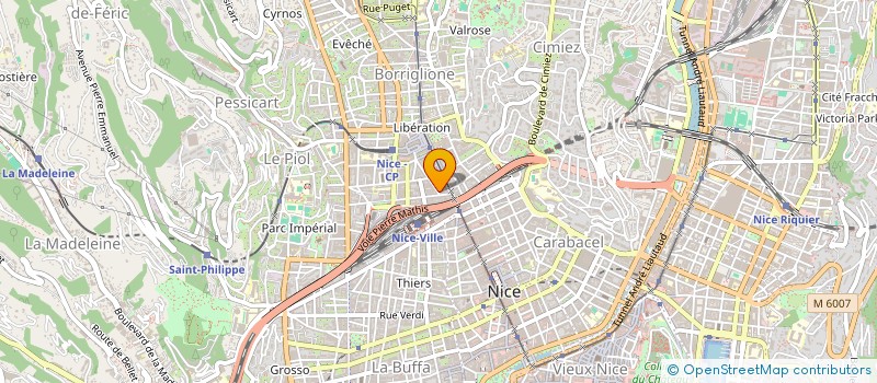 localisation de l'entreprise MONSIEUR RUBEN DE PAZ  NICE