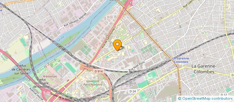 localisation de l'entreprise MONSIEUR RUBEN DORNBUSCH  NANTERRE