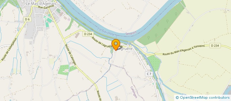 localisation de l'entreprise MONSIEUR RUBEN FILIPE ALMEIDA DIAS  LAGRUERE