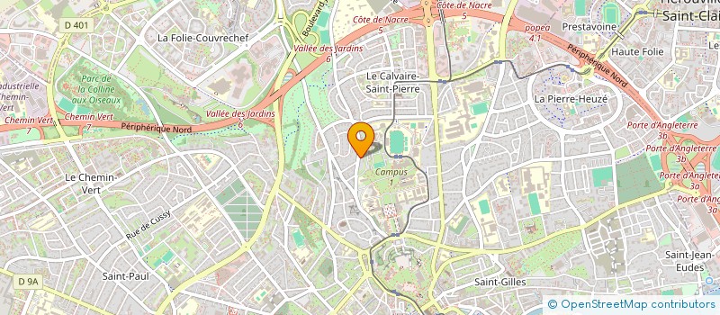 localisation de l'entreprise MONSIEUR RUBEN GARBE à CAEN