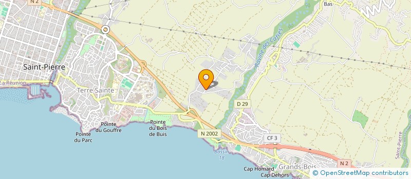 localisation de l'entreprise MONSIEUR RUBEN GARCIA VERASTEGUI  LE TAMPON