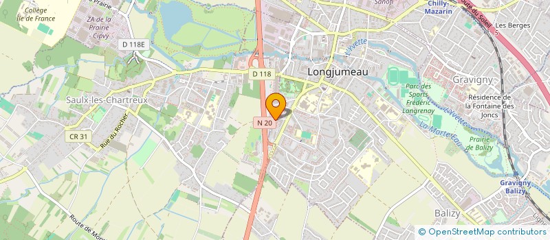 localisation de l'entreprise MONSIEUR RUBEN HAUSTANT à LONGJUMEAU