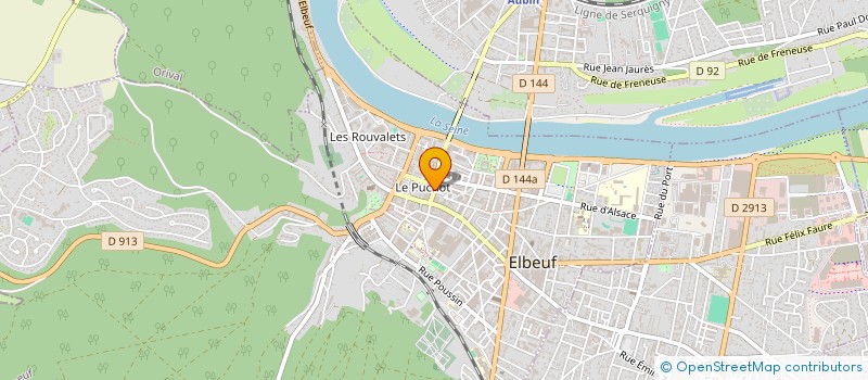 localisation de l'entreprise MONSIEUR RUBEN HECK  ELBEUF