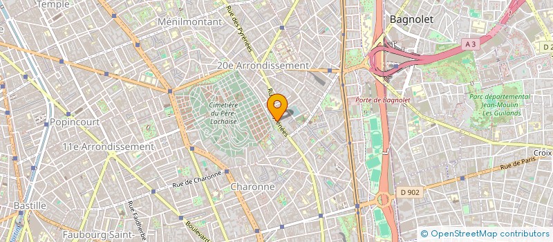 localisation de l'entreprise MONSIEUR RUBEN HERCO  PARIS