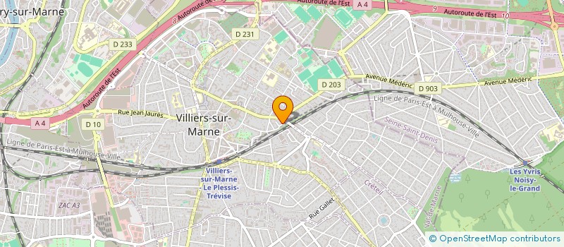 localisation de l'entreprise MONSIEUR RUBEN HEREDA SAEZ à VILLIERS-SUR-MARNE