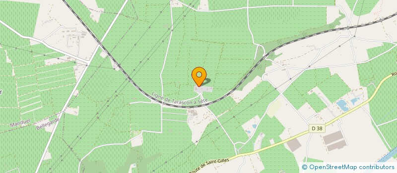 localisation de l'entreprise MONSIEUR RUBEN JOSE QUEIJO DIAS  BEAUCAIRE