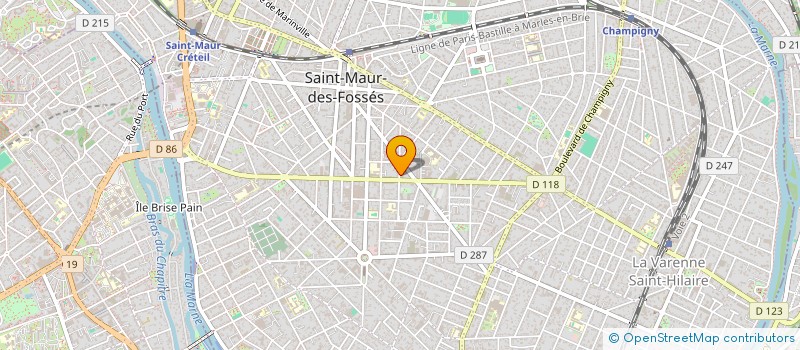 localisation de l'entreprise MONSIEUR RUBEN KARASSIK à SAINT-MAUR-DES-FOSSES