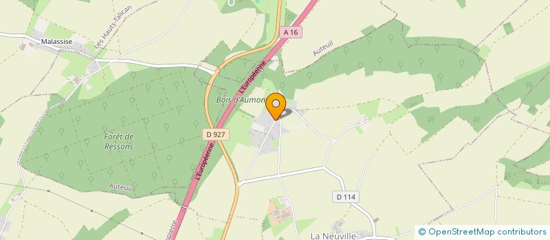 localisation de l'entreprise MONSIEUR RUBEN LEFEBVRE  PARIS