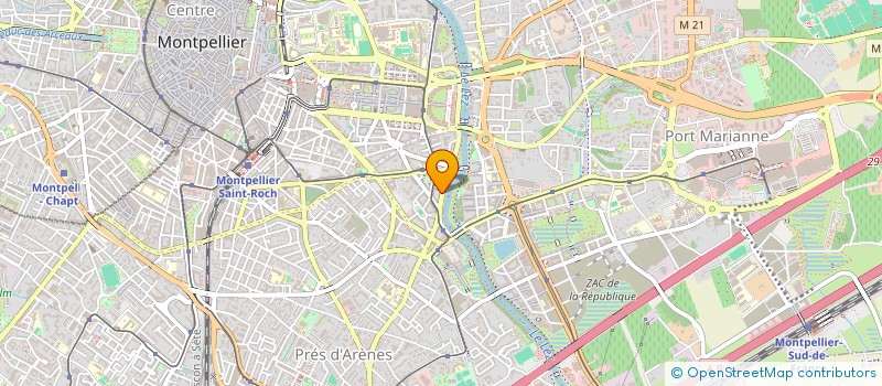 localisation de l'entreprise MONSIEUR RUBEN LEONIDAS à MONTPELLIER