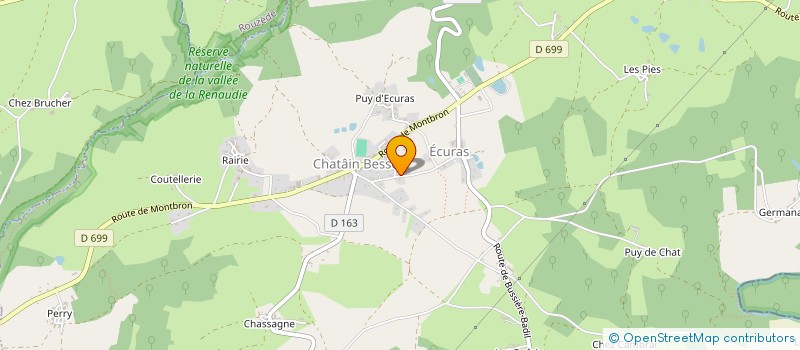 localisation de l'entreprise MONSIEUR RUBEN LOPES MONTEIRO à ECURAS