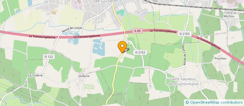 localisation de l'entreprise MONSIEUR RUBEN MADRID  SAINT-MEDARD-DE-GUIZIERES