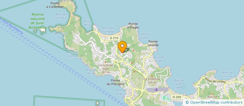 localisation de l'entreprise MONSIEUR RUBEN MARTINS FERNANDES à SAINT BARTHELEMY
