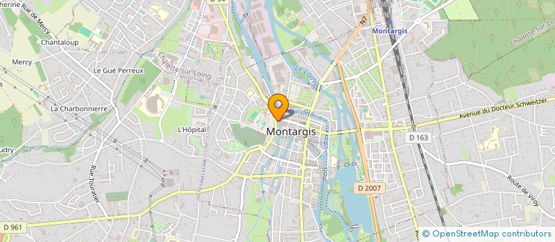 localisation de l'entreprise MONSIEUR RUBEN MAYER  MONTARGIS