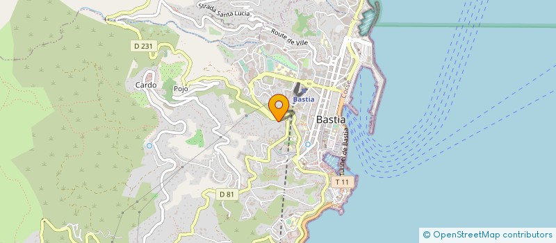localisation de l'entreprise MONSIEUR RUBEN MOREIRA MATEUS à BASTIA