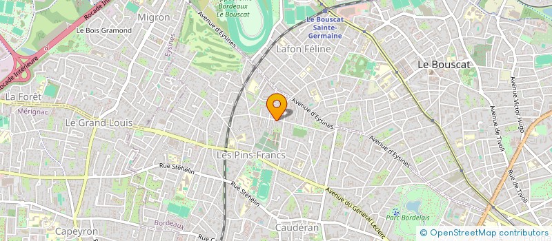 localisation de l'entreprise MONSIEUR RUBEN MU-SEK-SANG  BORDEAUX