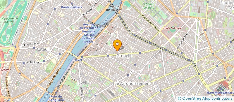 localisation de l'entreprise MONSIEUR RUBEN NADEAU  PARIS