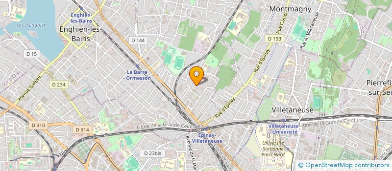 localisation de l'entreprise MONSIEUR RUBEN NOEL  DEUIL-LA-BARRE