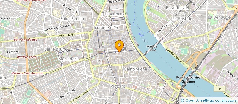 localisation de l'entreprise MONSIEUR RUBEN NZEULIE FOMO à BORDEAUX
