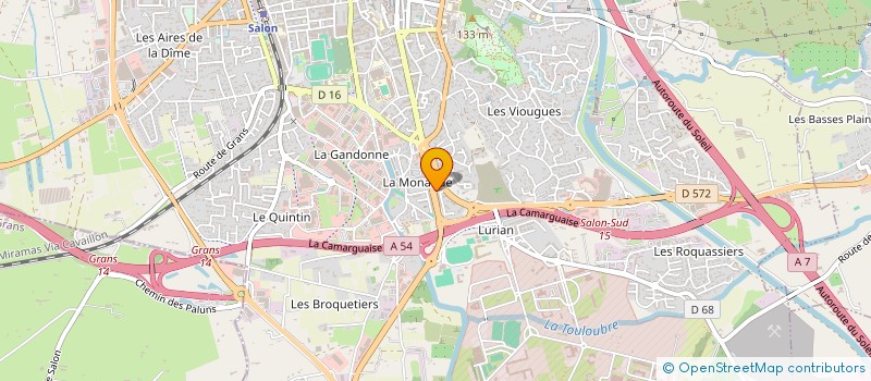 localisation de l'entreprise MONSIEUR RUBEN PAZ GIL  SALON-DE-PROVENCE