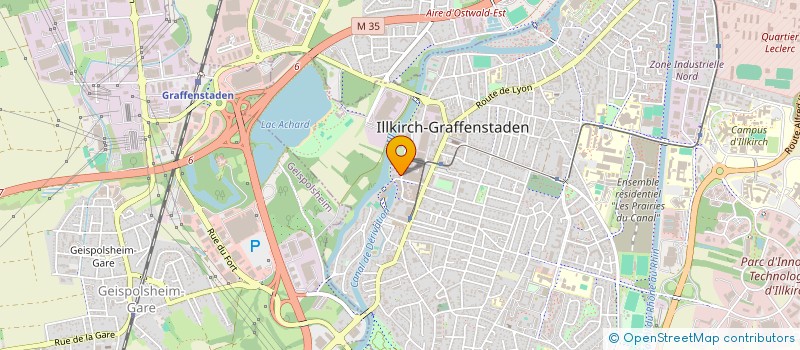 localisation de l'entreprise MONSIEUR RUBEN PEDROSJAN  ILLKIRCH-GRAFFENSTADEN