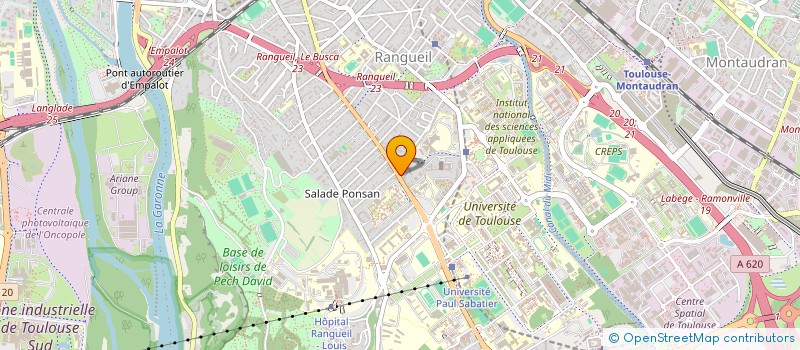 localisation de l'entreprise MONSIEUR RUBEN PEREIRA CASTRO à TOULOUSE