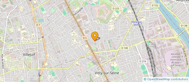localisation de l'entreprise MONSIEUR RUBEN PETRIC à VITRY-SUR-SEINE