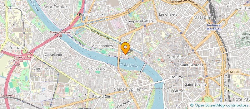 localisation de l'entreprise MONSIEUR RUBEN PRIETO ALVAREZ à TOULOUSE