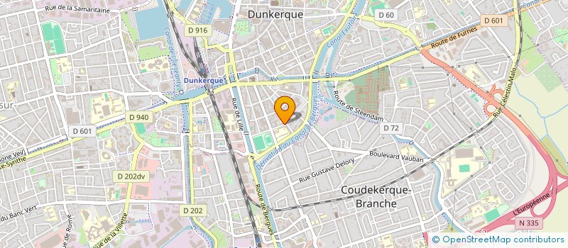 localisation de l'entreprise MONSIEUR RUBEN RADUCANU à DUNKERQUE