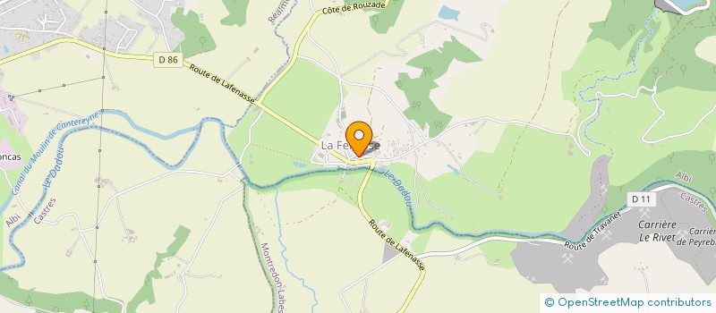 localisation de l'entreprise MONSIEUR RUBEN RATHBERGER  TERRE-DE-BANCALIE