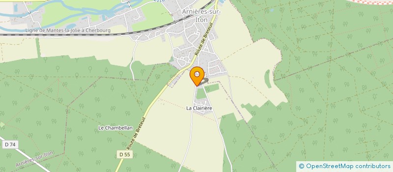 localisation de l'entreprise MONSIEUR RUBEN RICHARD  LES BAUX-SAINTE-CROIX