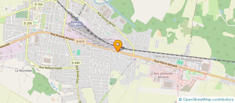 localisation de l'entreprise MONSIEUR RUBEN SAMUEL OLIVEIRA LANDIM  ROMILLY-SUR-SEINE