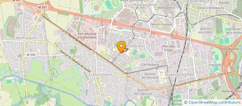 localisation de l'entreprise MONSIEUR RUBEN SAVA  STRASBOURG