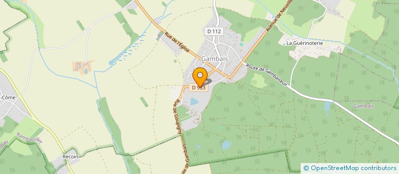 localisation de l'entreprise MONSIEUR RUBEN SECA  GAMBAIS