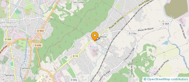 localisation de l'entreprise MONSIEUR RUBEN TERME à SAINT-PRIVAT-DES-VIEUX