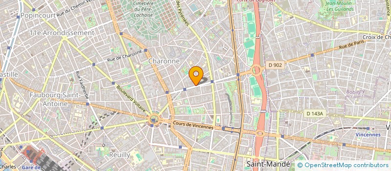 localisation de l'entreprise MONSIEUR RUBEN VERMEERSCH  PARIS