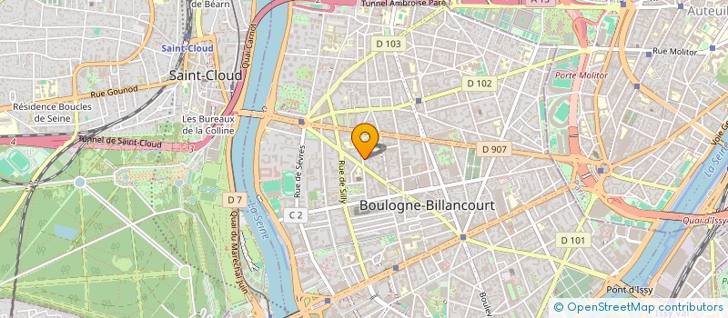localisation de l'entreprise MONSIEUR RUBEN VISCAINO à BOULOGNE-BILLANCOURT