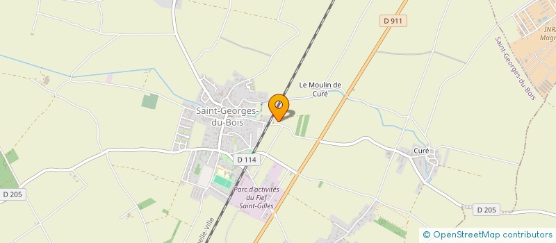 localisation de l'entreprise MONSIEUR RUBEN ZIEGLER  SAINT-GEORGES-DU-BOIS