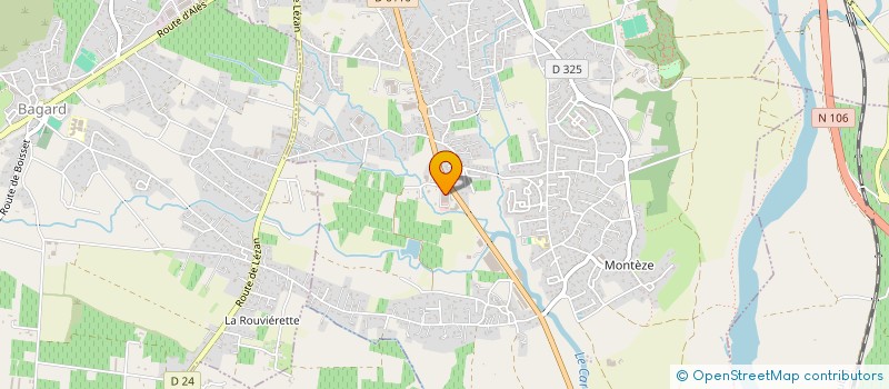 localisation de l'entreprise MONSIEUR RUBEN ZIGLER  SAINT-CHRISTOL-LEZ-ALES