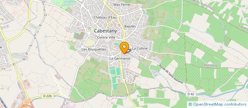 localisation de l'entreprise MONSIEUR RUBENS CARDOT--AUDRA à CABESTANY