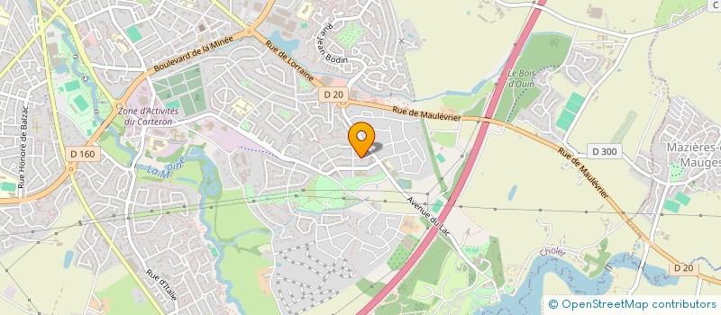 localisation de l'entreprise MONSIEUR RUBENS COLELLA à CHOLET