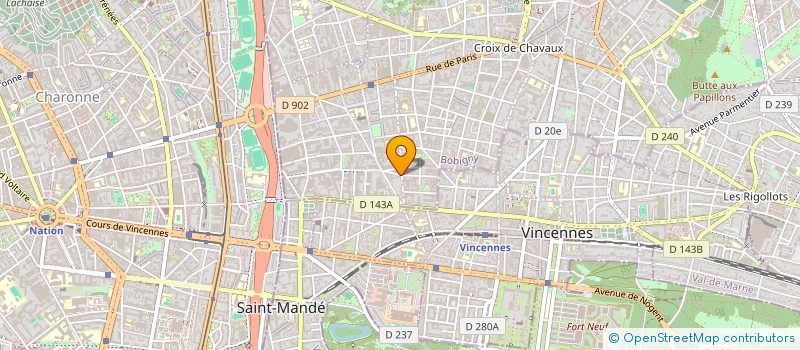 localisation de l'entreprise MONSIEUR RUBENS CONSTANTINO à MONTREUIL
