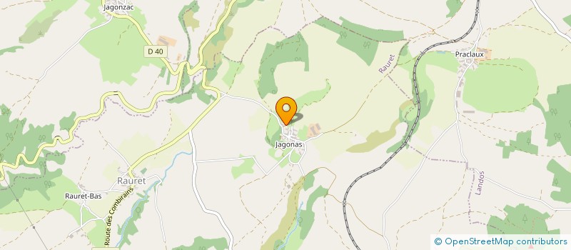 localisation de l'entreprise MONSIEUR RUBENS SEGURA  LANDOS